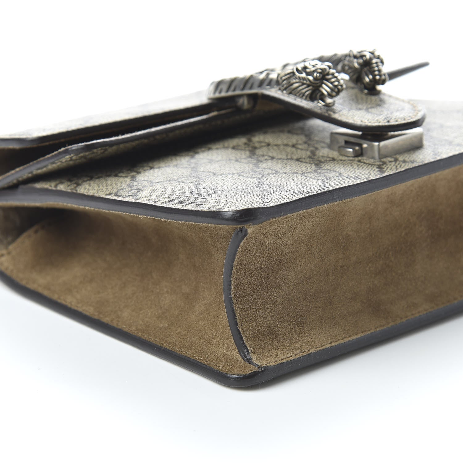 Gucci GG Supreme Monogram Mini Dionysus Shoulder Bag Taupe 6 of 10