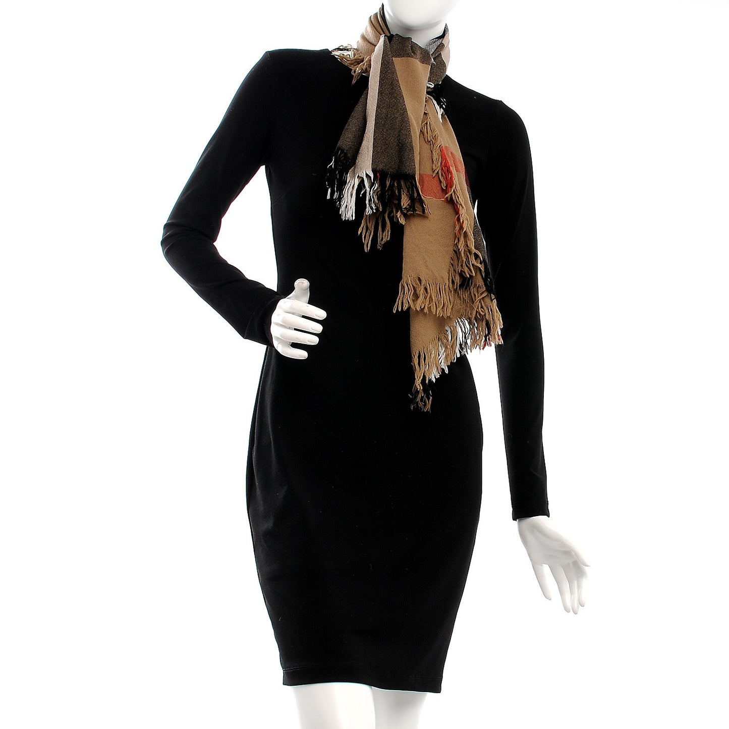 Wool House Check Scarf