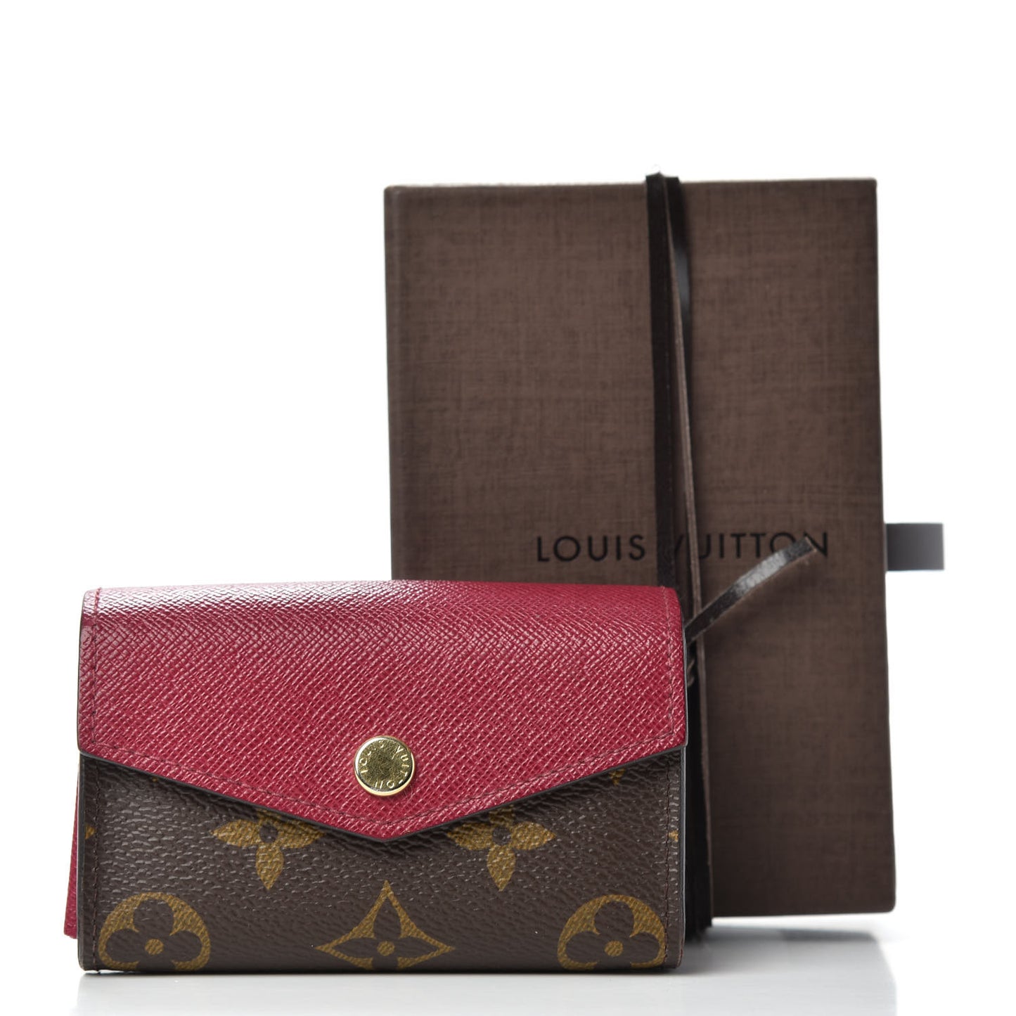 Monogram Sarah Multicartes Fuchsia