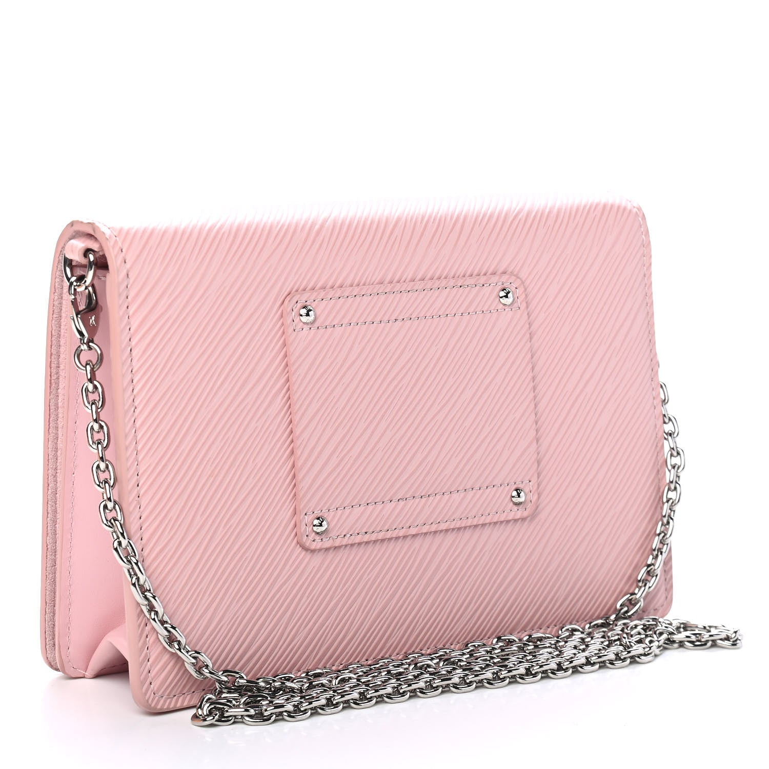 Louis Vuitton Epi Twist Belt Chain Wallet Rose Ballerine 2 of 11