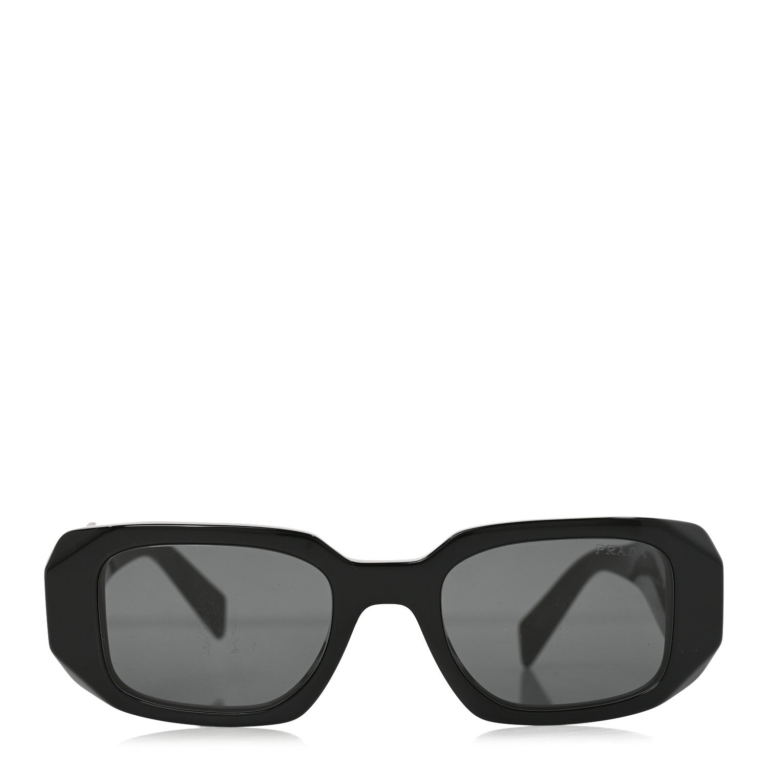 Prada Acetate Symbole Sunglasses SPR 17W Black 2 of 7