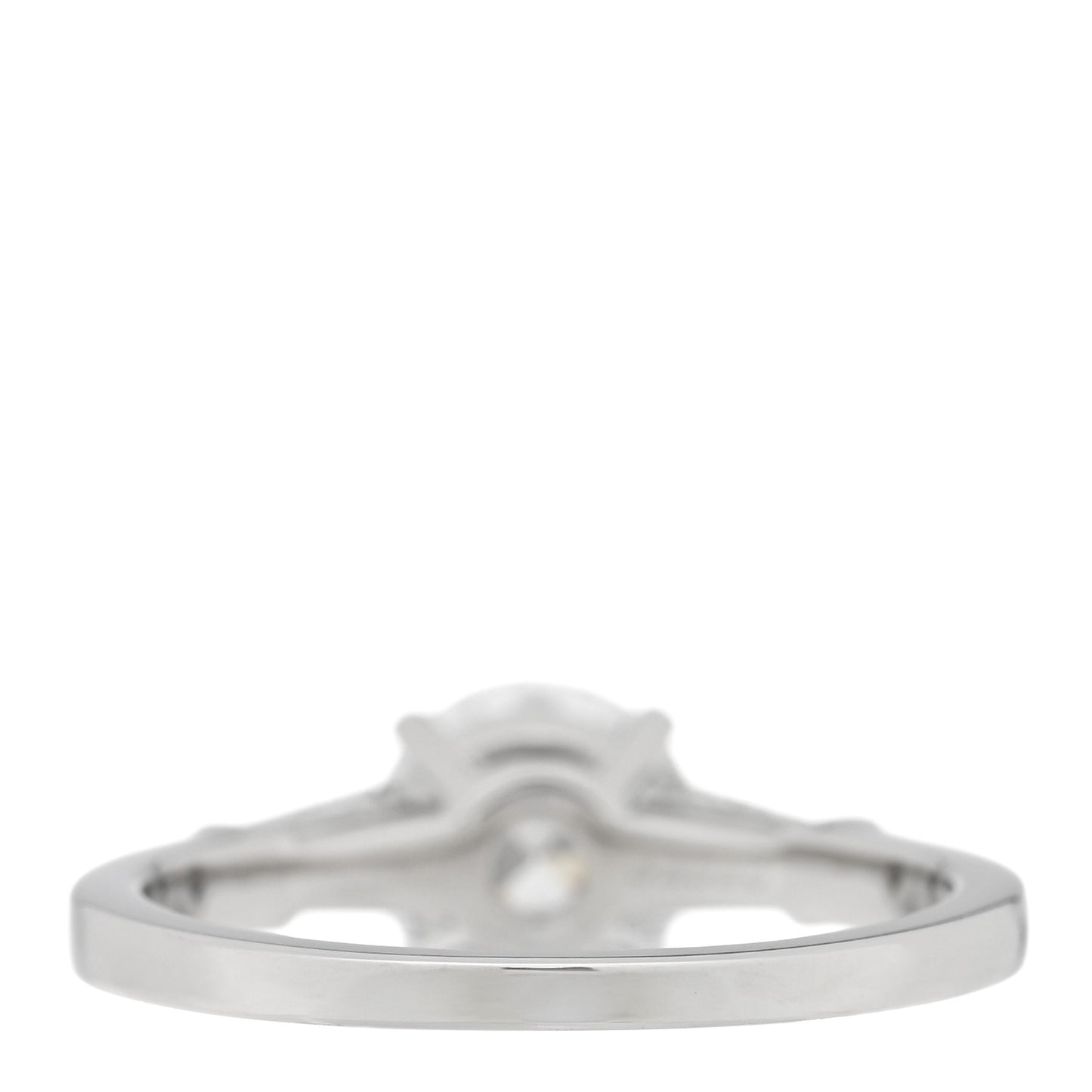 Platinum Diamond 1.25ct Three Stone Engagement Ring 51 5.75