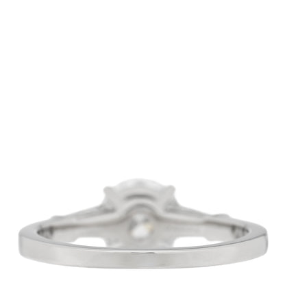 Bulgari Platinum Diamond 1.25ct Three Stone Engagement Ring 51 5.75 3 of 5