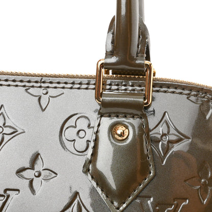 Louis Vuitton Vernis Alma GM Vert Bronze 10 of 10