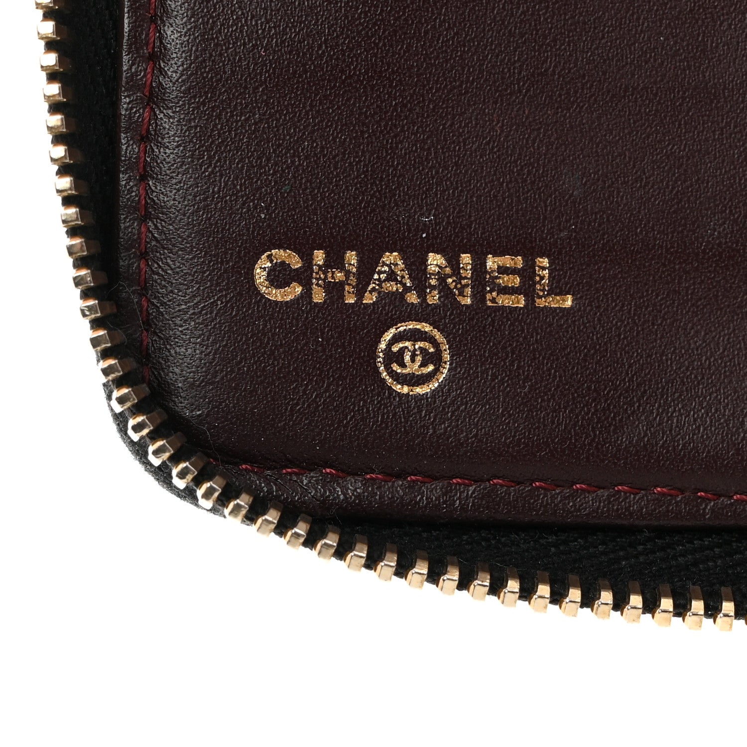 Chanel Caviar Quilted Large Zip Around Organizer Wallet Black 6 of 8