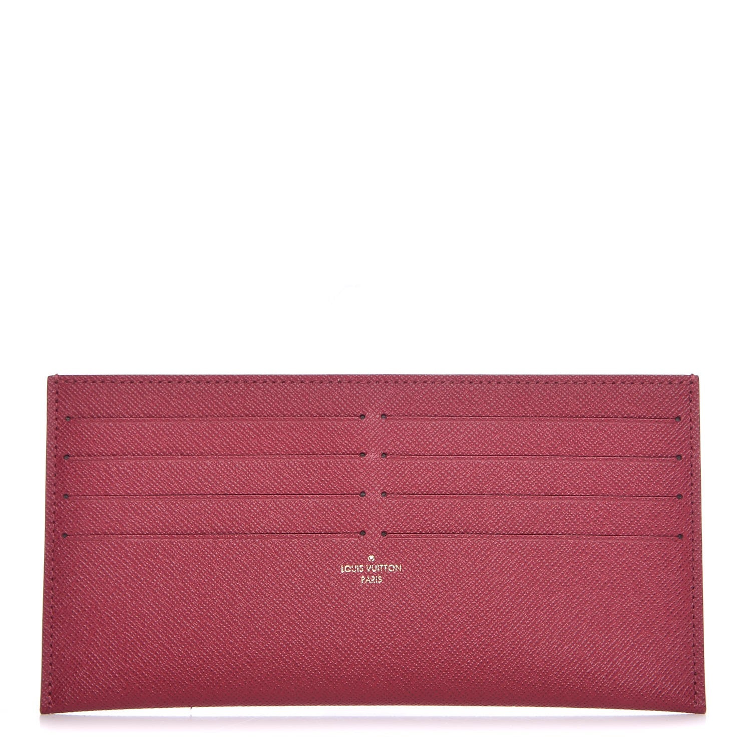 Louis Vuitton Calfskin Felicie Card Holder Insert Fuchsia 1 of 6