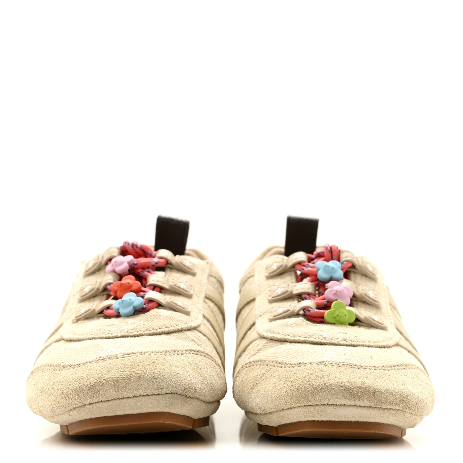 Louis Vuitton Monogram Denim LV Sneakerina 36 Greige 3 of 10