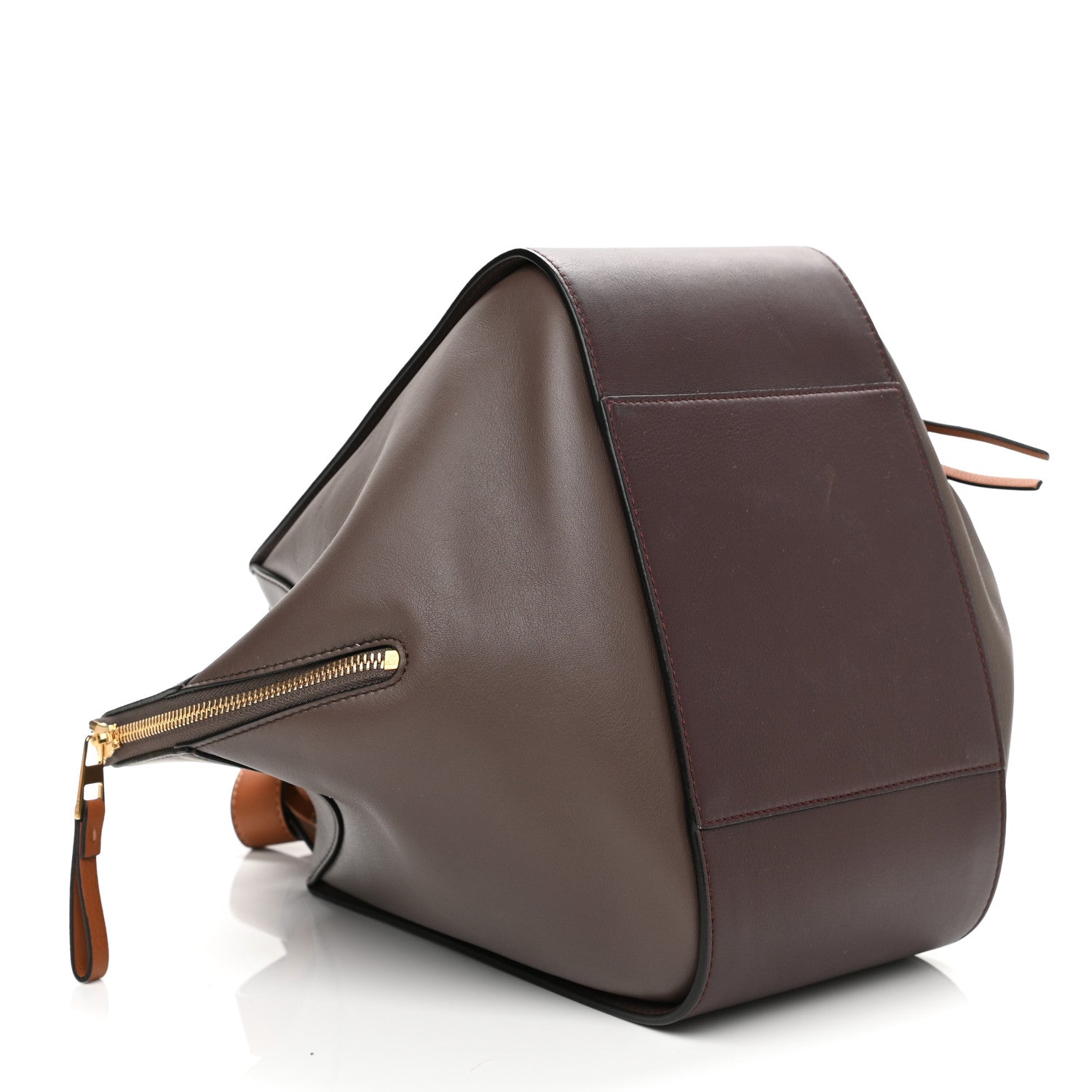 Loewe Calfskin Small Hammock Shoulder Bag Oxblood Tan 4 of 11