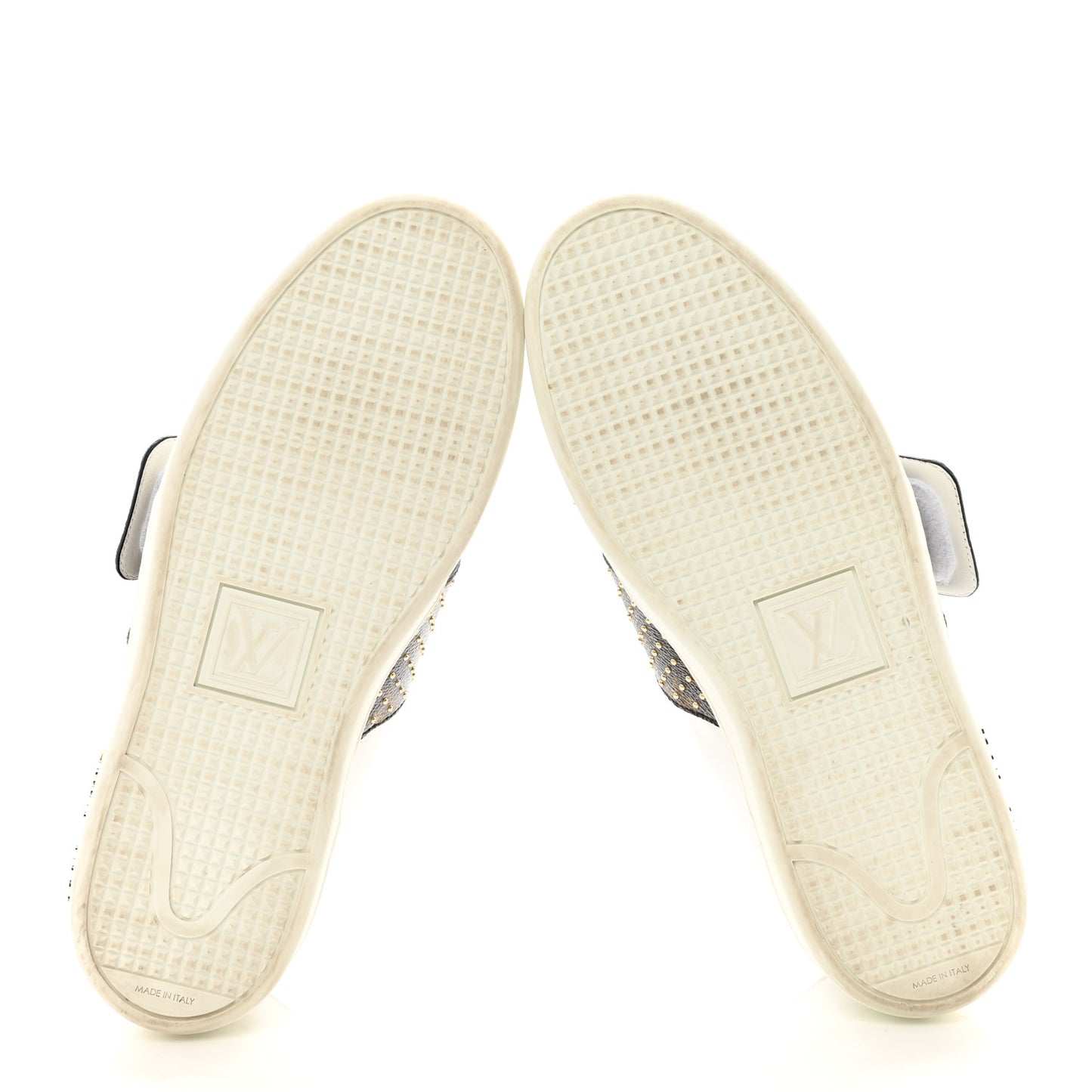Calfskin Monogram Studded Frontrow Sneaker 38