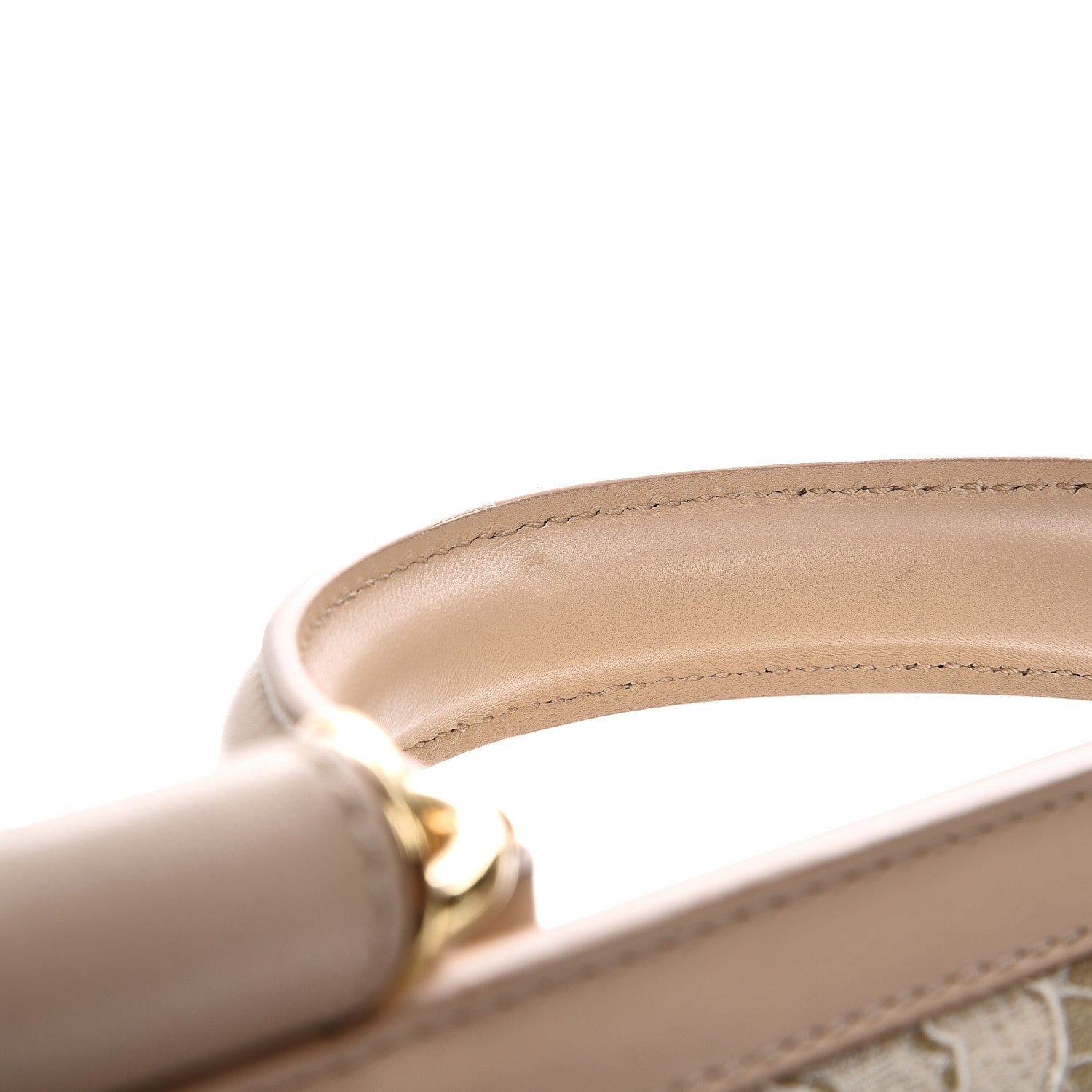 Dolce & Gabbana Calfskin Lace Large Miss Sicily Satchel Nude 7 of 7