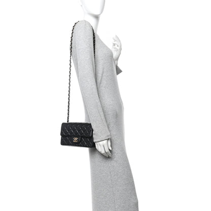 Chanel Lambskin Quilted Mini Rectangular Flap Black 2 of 12
