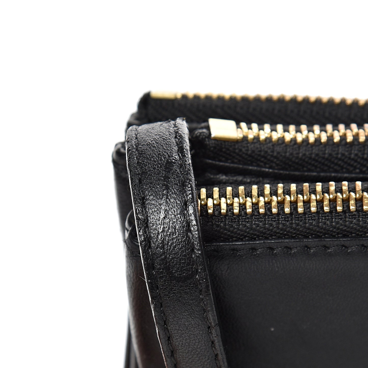 Lambskin Small Trio Crossbody Bag Black