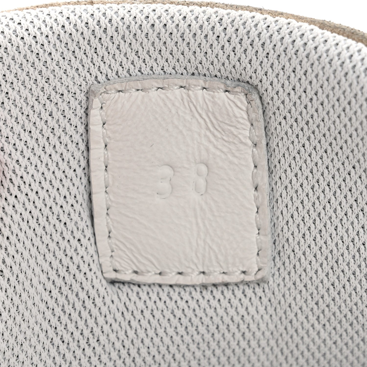 Hermes Air Mesh Suede Goatskin Bouncing Sneakers 38 Beige Camel 9 of 14