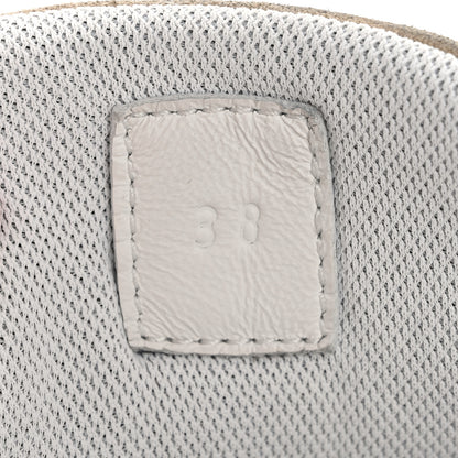 Hermes Air Mesh Suede Goatskin Bouncing Sneakers 38 Beige Camel 9 of 14
