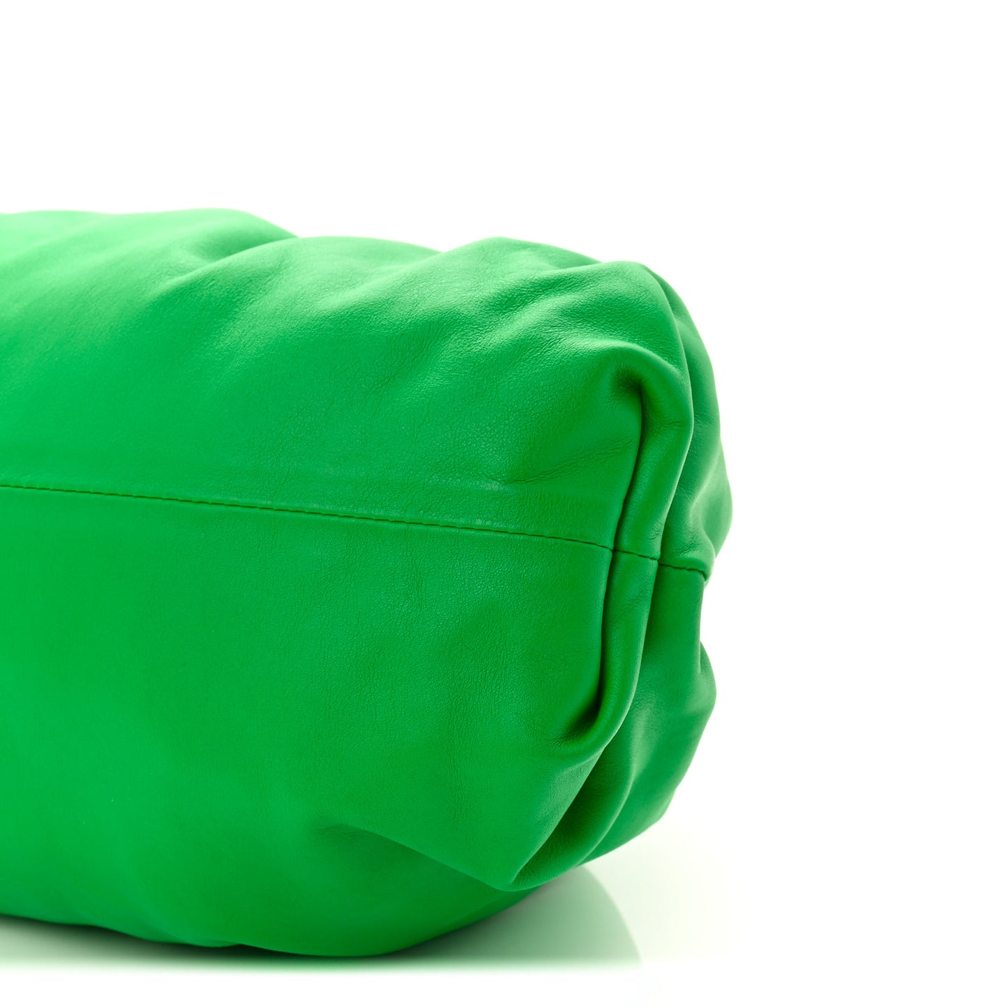 Smooth Butter Calf The Pouch Oversized Clutch Parakeet