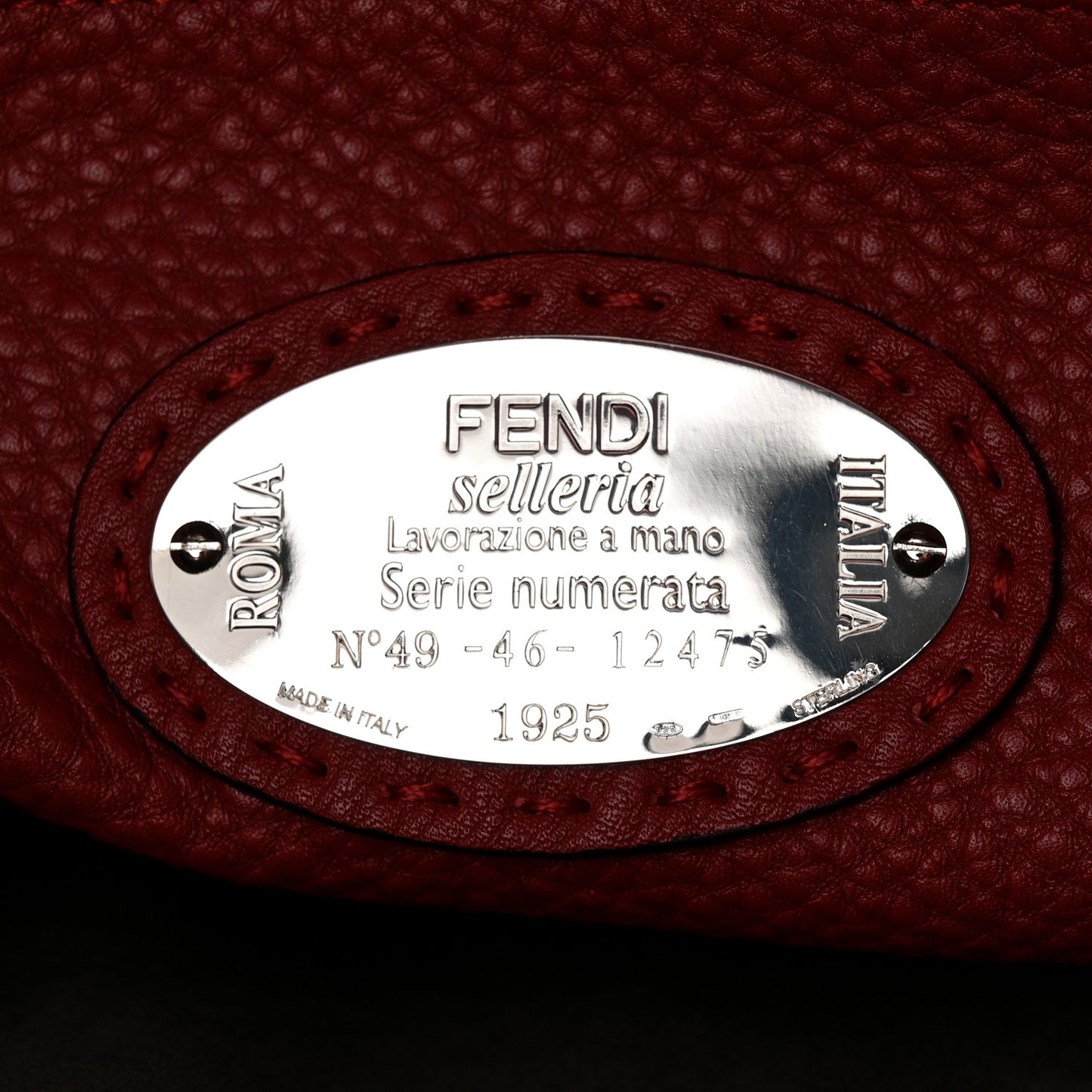 Cuoio Romano Selleria Mens Large Faces Peekaboo Iconic Essential Satchel Rosso