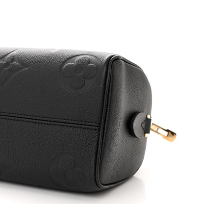 Louis Vuitton Empreinte Monogram Giant Speedy Bandouliere 20 Black 9 of 9