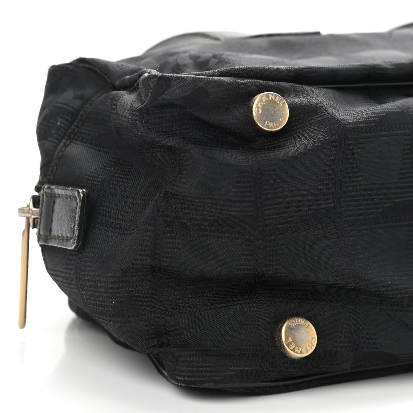Nylon Travel Bowler Black