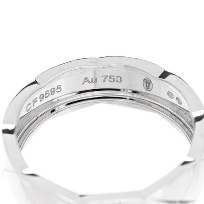 Chanel 18K White Gold Small Coco Crush Ring 58 8.5 5 of 6