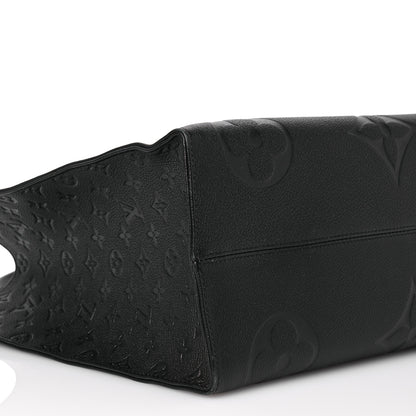 Louis Vuitton Empreinte Monogram Giant Onthego GM Black 9 of 12