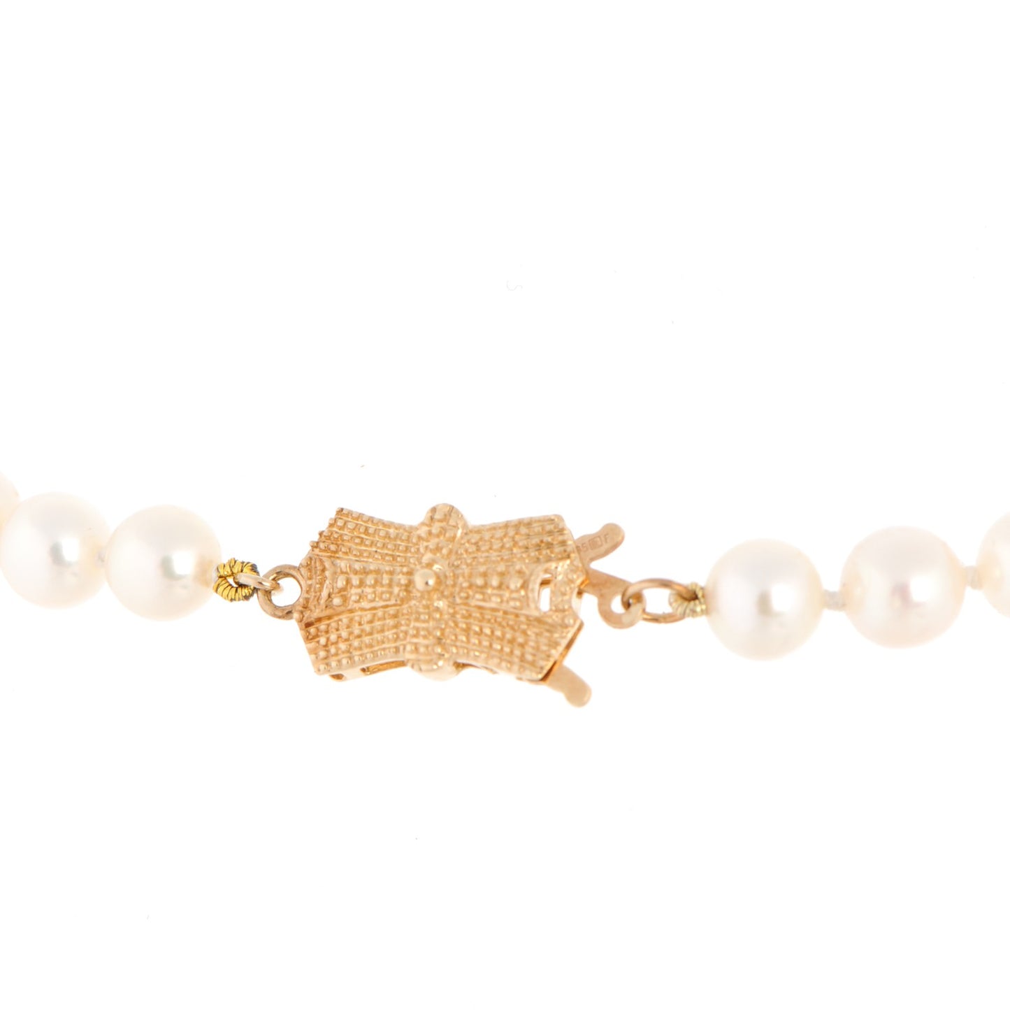14k Gold Pearl Sea Magic Necklace 18