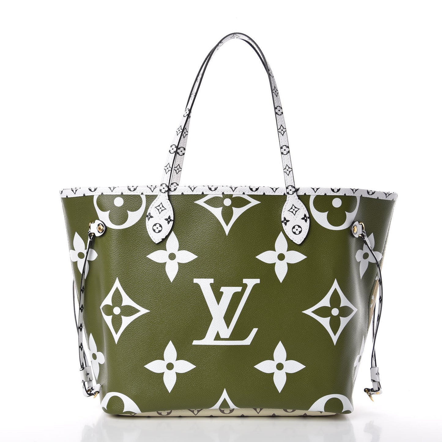 Monogram Giant Neverfull MM Kaki