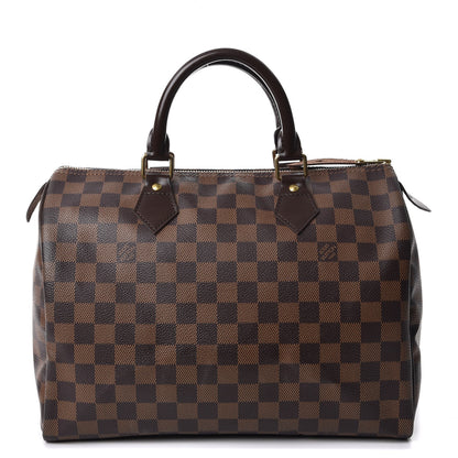 Louis Vuitton Damier Ebene Speedy 30 1 of 9