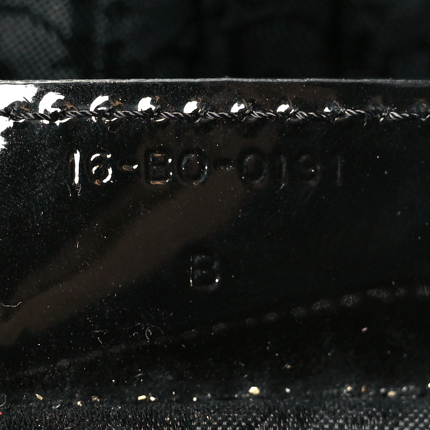 Christian Dior Patent Cannage Large Lady Dior Black 7 of 10