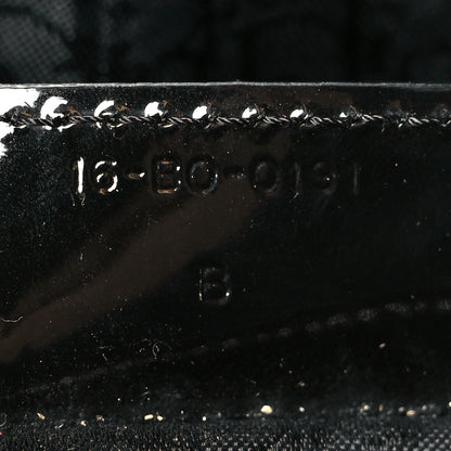 Christian Dior Patent Cannage Large Lady Dior Black 7 of 10