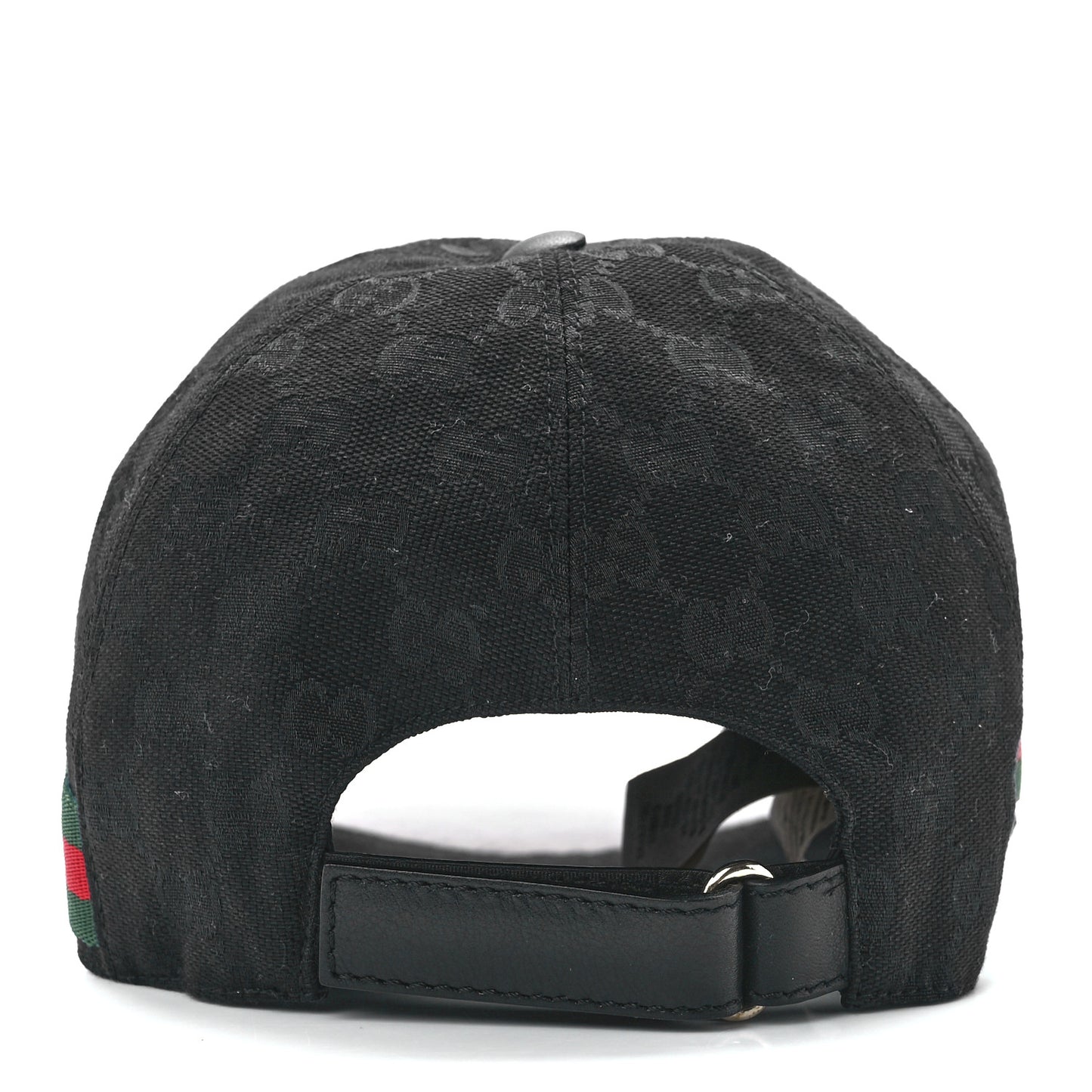 Monogram Web Baseball Hat XL Black
