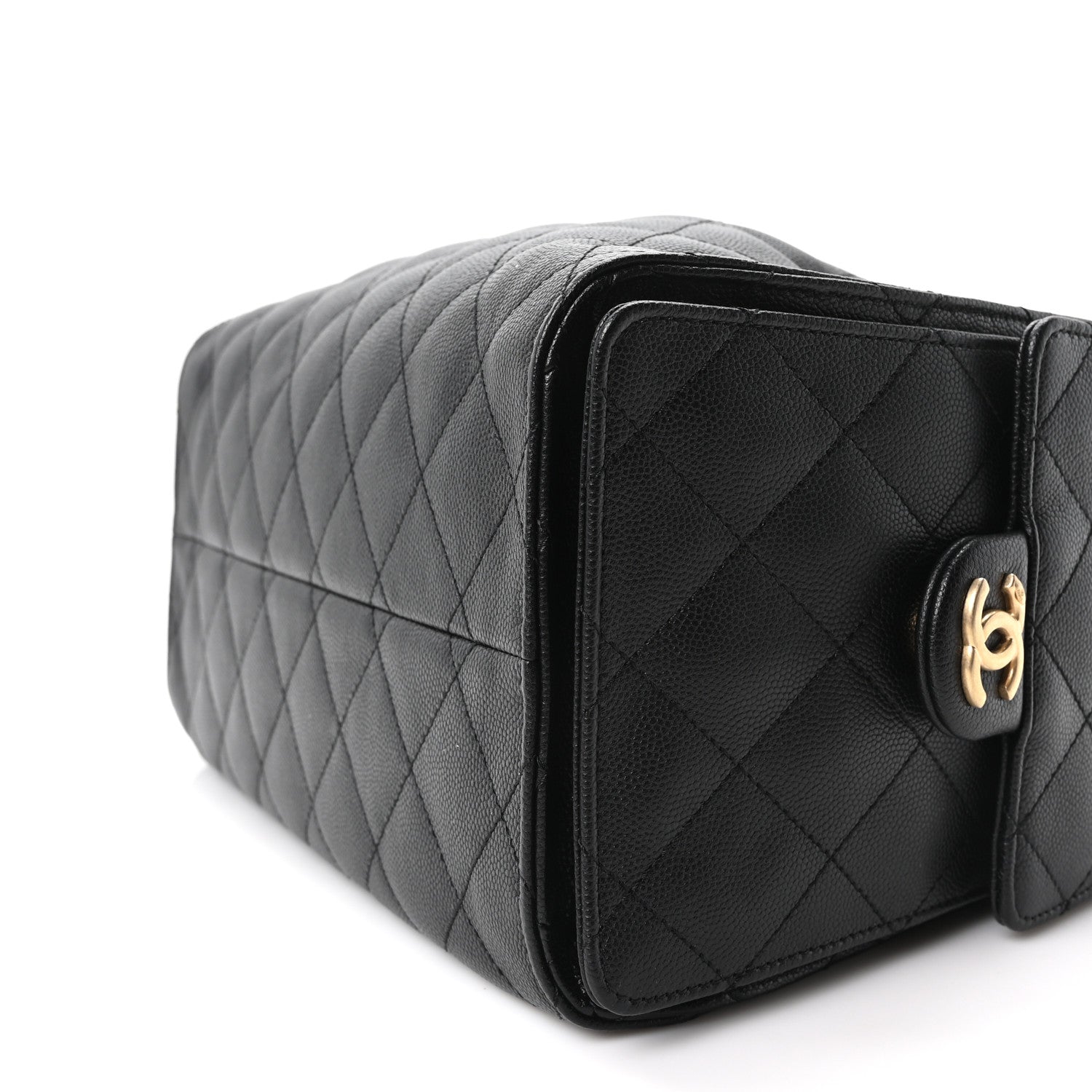 Chanel Caviar Quilted Small Chanel 25 Handbag Black 10 of 10
