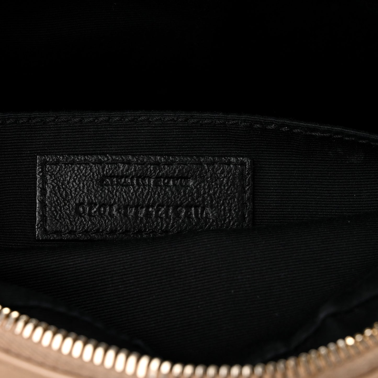 Calfskin Matelasse Monogram Lou Camera Bag Dark Beige