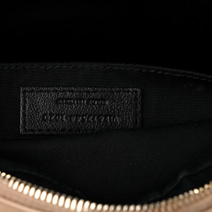 Saint Laurent Calfskin Matelasse Monogram Lou Camera Bag Dark Beige 7 of 10