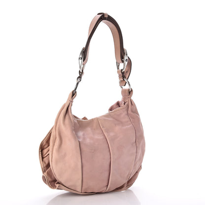 Saint Laurent Calfskin Nadja Shoulder Bag Pink 3 of 12