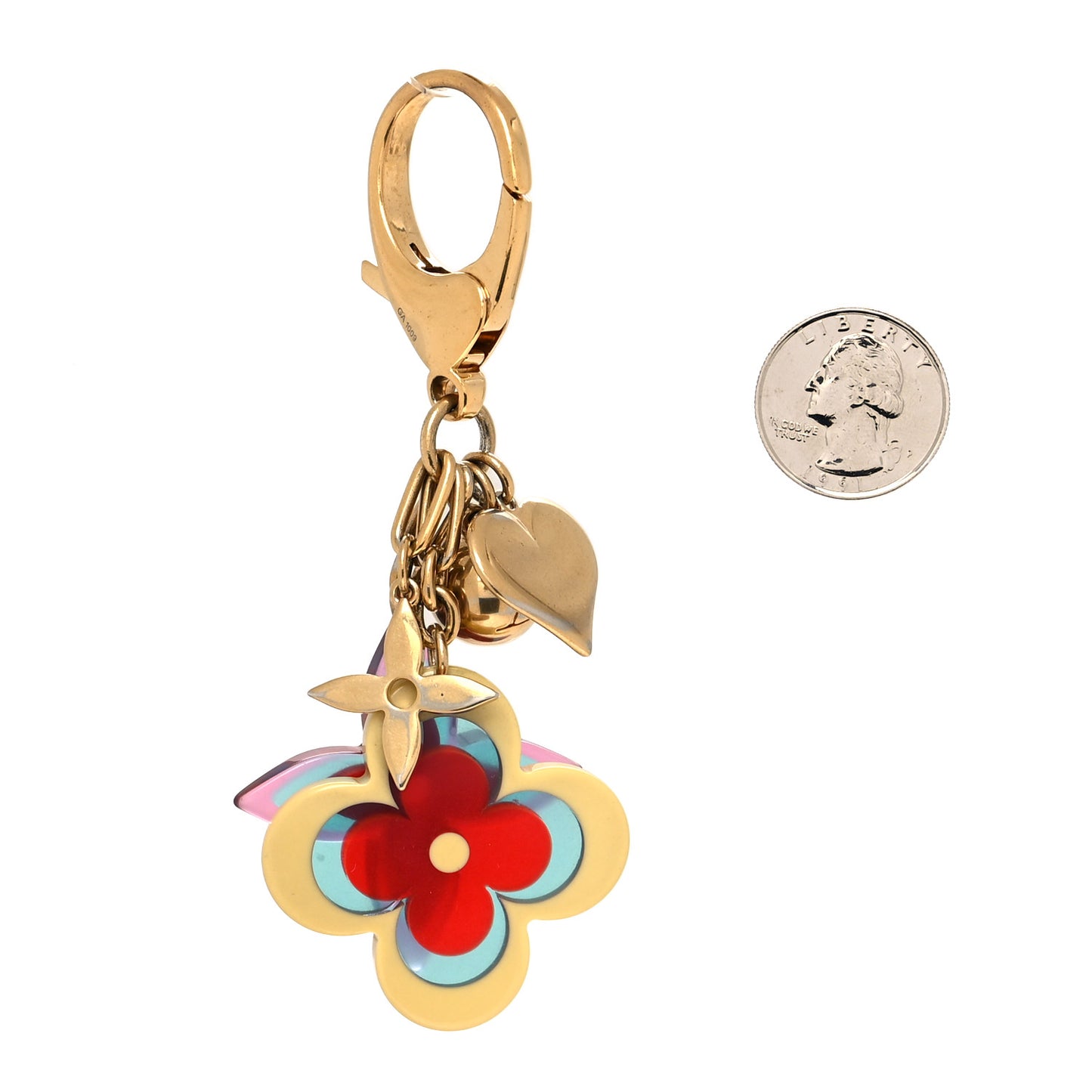 Blooming Flowers Bag Charm Chain Key holder