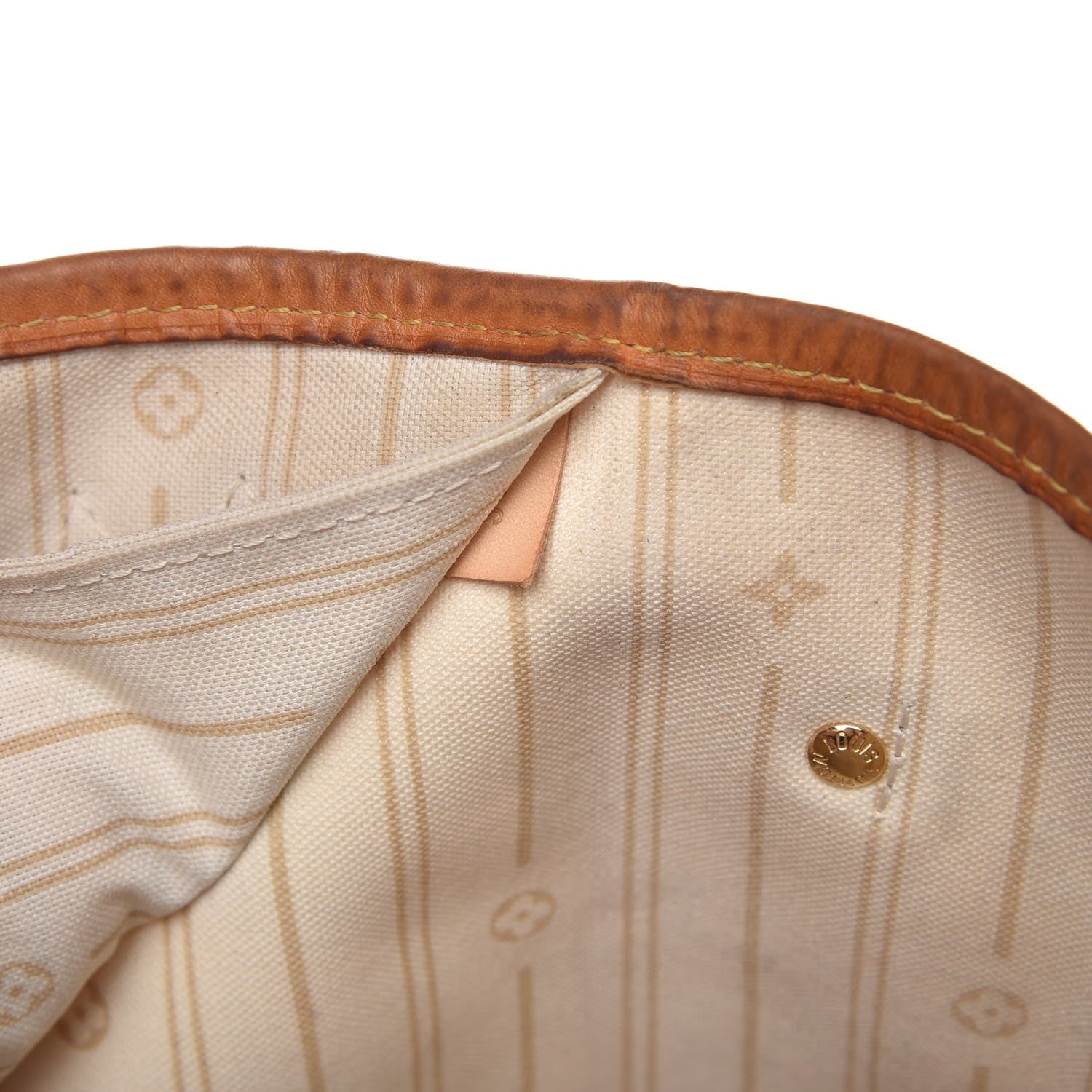 Louis Vuitton Damier Azur Neverfull MM 7 of 10