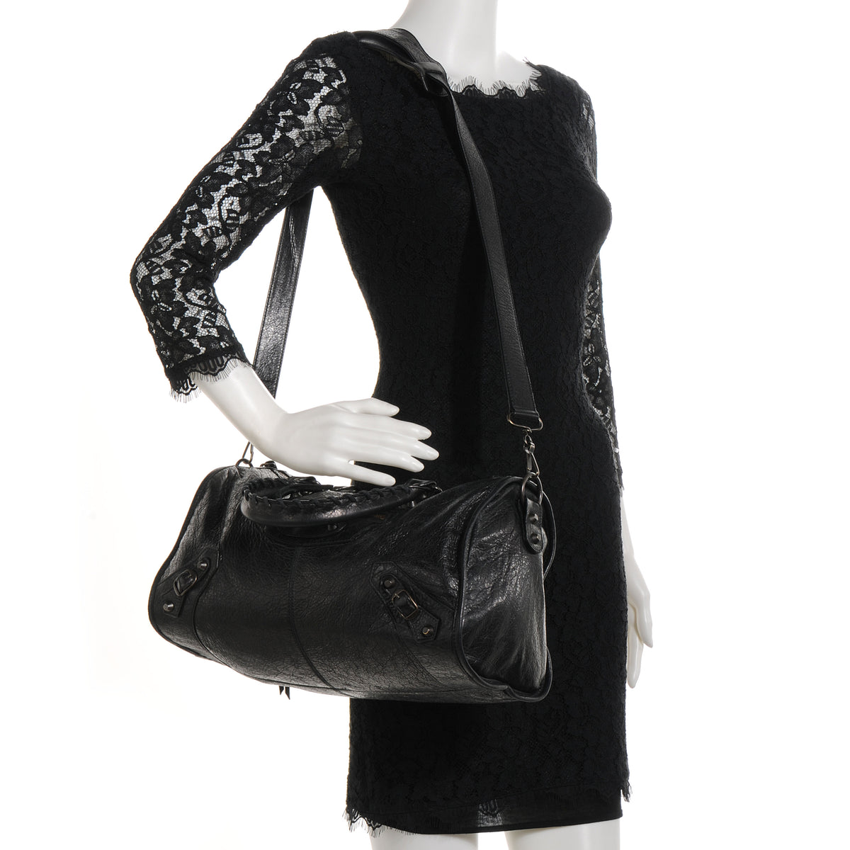 Balenciaga Agneau Maxi Twiggy Black 2 of 12