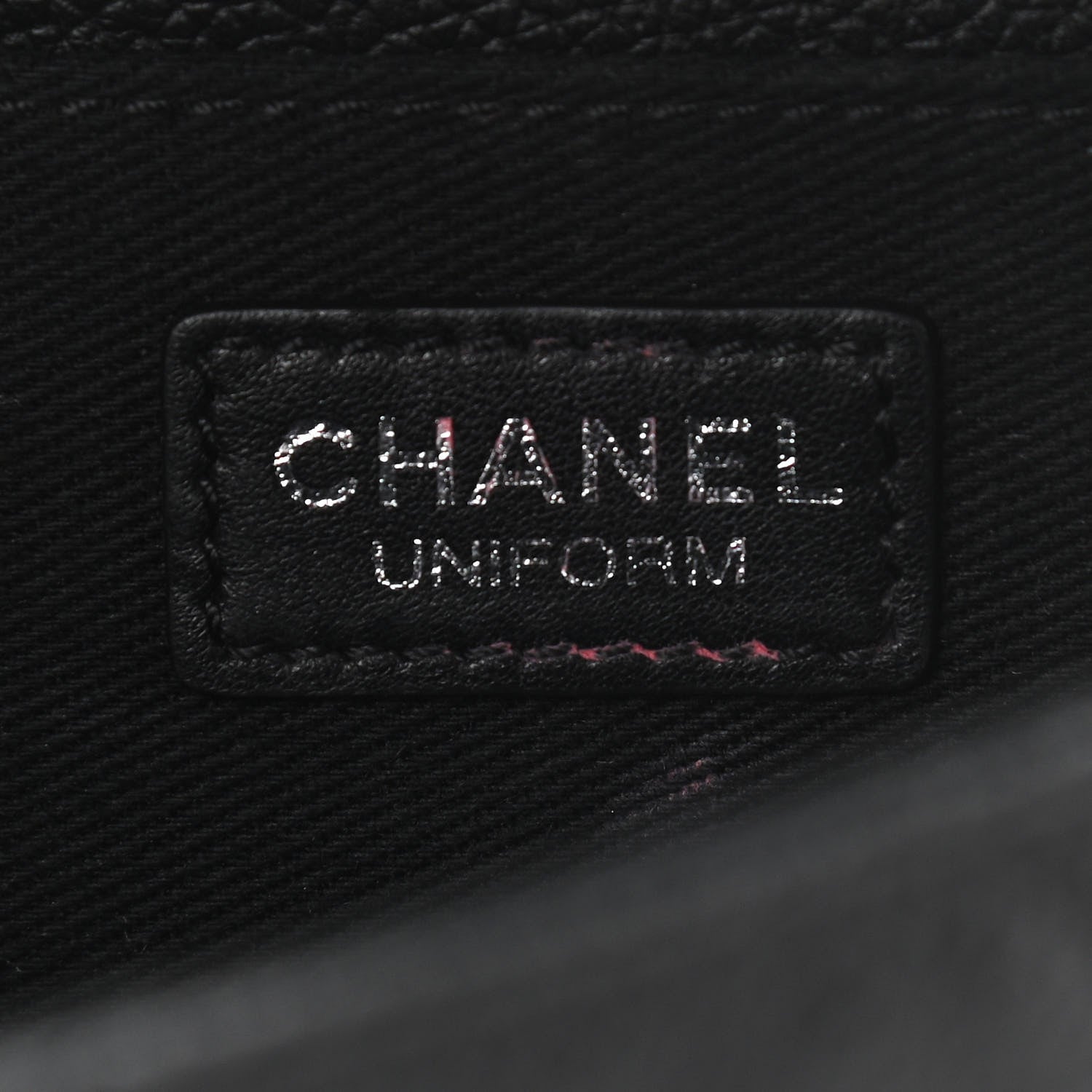 Chanel Grained Calfskin Quilted 2.55 Reissue Flap Belt Bag Clutch Black 8 of 12
