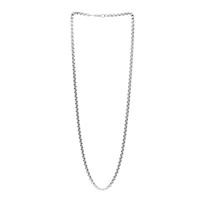 David Yurman Sterling Silver 4.8mm Box Chain Necklace 26" 3 of 4