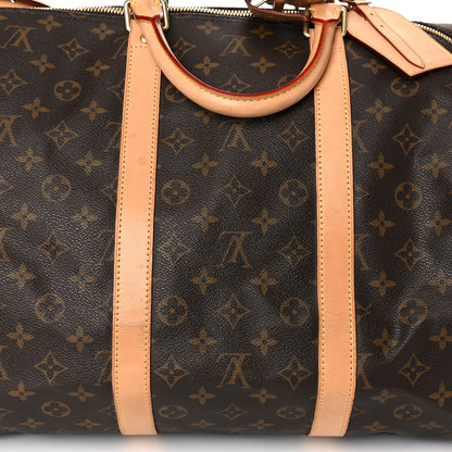 Louis Vuitton Monogram Keepall Bandouliere 55 24 of 29