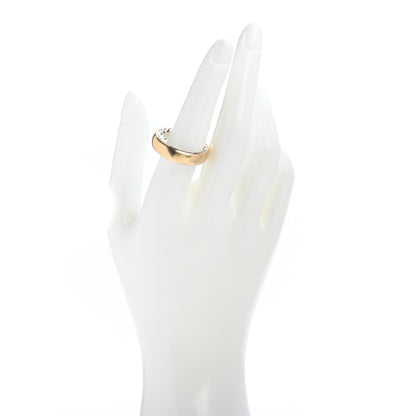 David Yurman Sterling Silver 18K Yellow Gold 6mm Streamline Band Ring 62 10 2 of 4