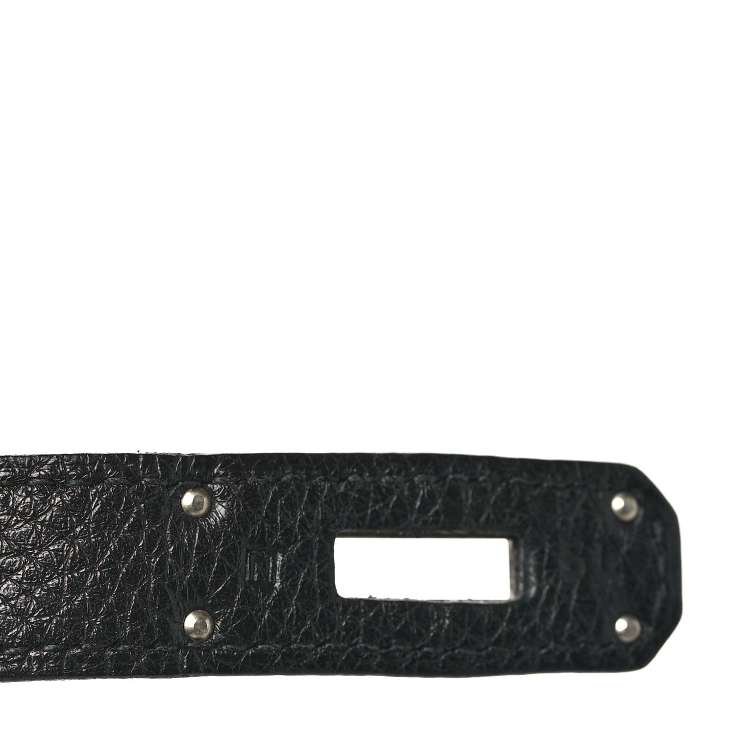 Hermes Taurillon Clemence Kelly Retourne 32 Black 7 of 14