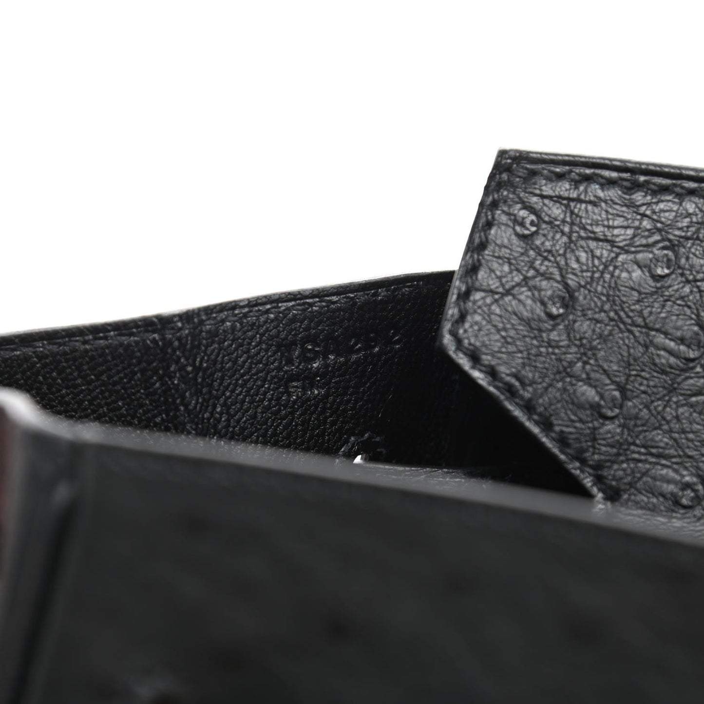 Ostrich Birkin 30 Black