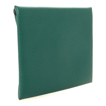 Hermes Evercolor Verso Bastia Coin Purse Malachite Bleu Atoll 3 of 9