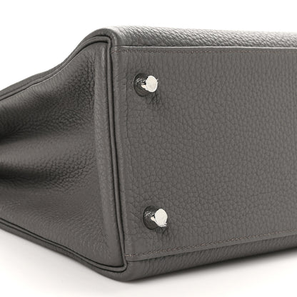 Hermes Togo Kelly Retourne 28 Etain 9 of 11