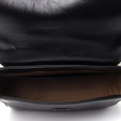 Givenchy Creased Patent Calfskin Small ID Flap Black 3 of 4