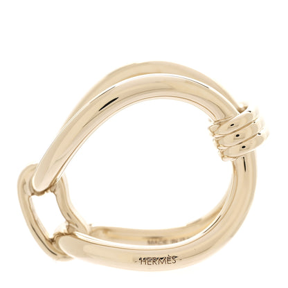 Hermes Permabrass Noeud De H 90 Scarf Ring 3 of 5