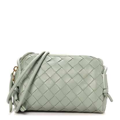 Bottega Veneta Nappa Intrecciato Mini Loop Camera Bag Aloe 1 of 9