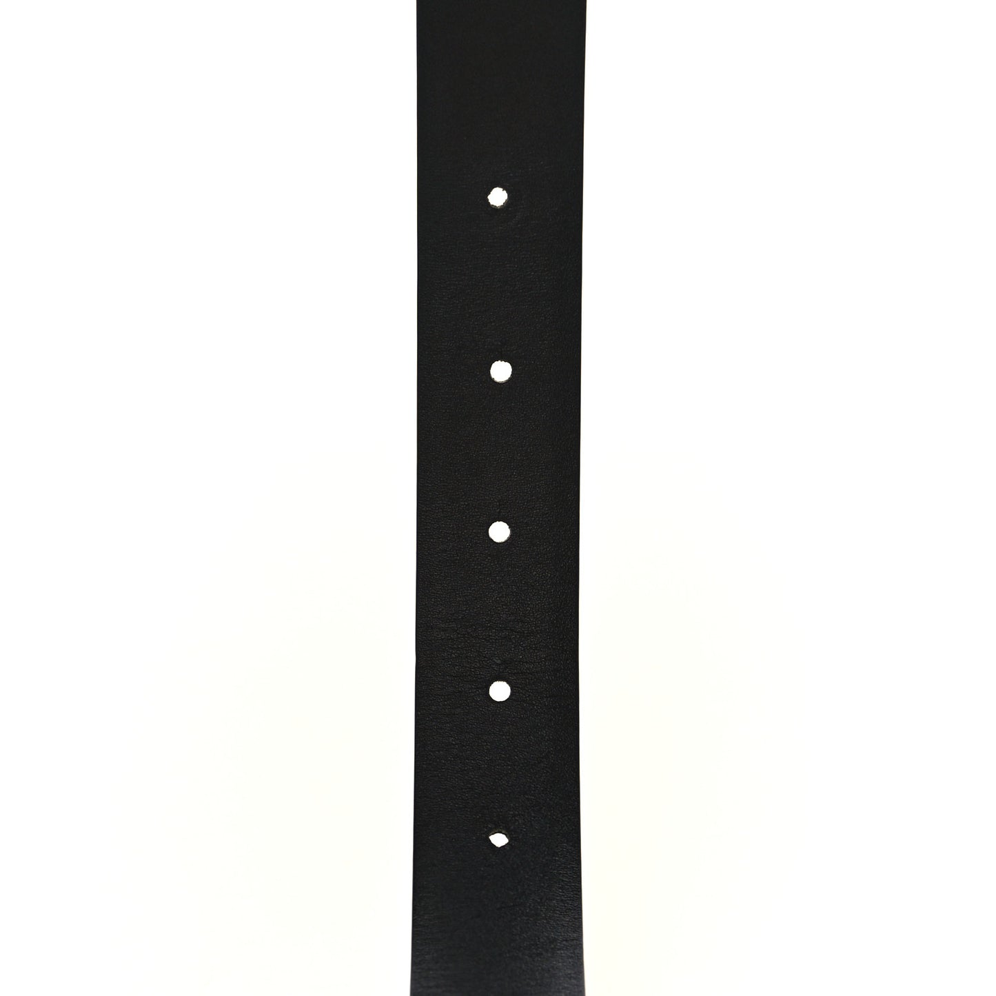 Calfskin Logo Belt 80 32 Black