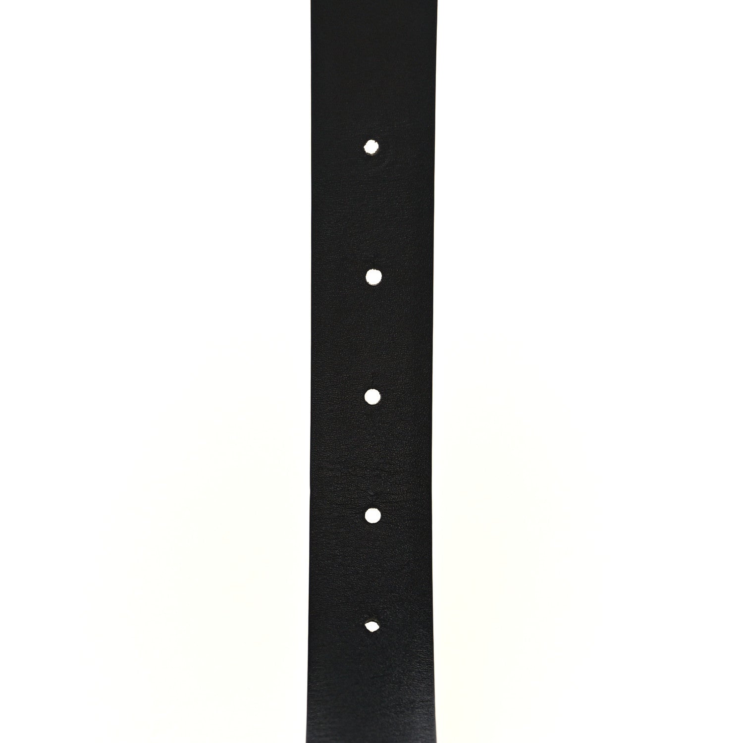 Chanel Calfskin Logo Belt 80 32 Black 4 of 5